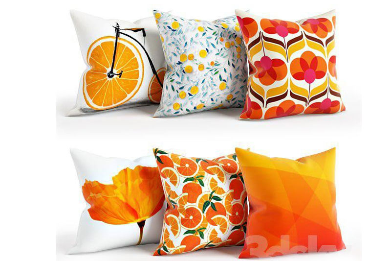 C4D模型-抱枕模型家居装饰模型C4D模型下载