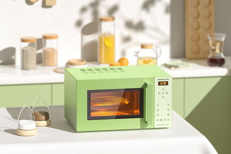 C4D工程-厨房烤箱场景渲染工程厨房场景模型烤箱C4D模型下载