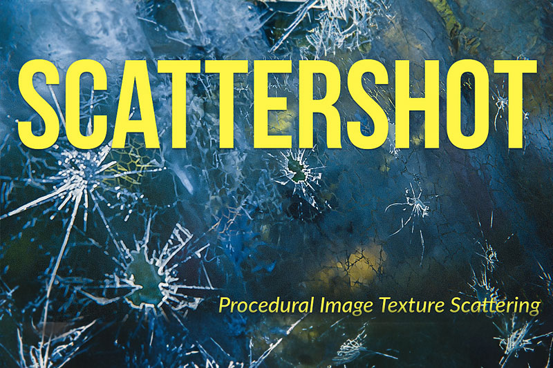 Blender插件-PBR物理贴图融合控制插件 Scattershot v1.10.0