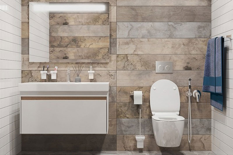 C4D模型-洗漱台模型卫生间模型浴室C4D模型下载