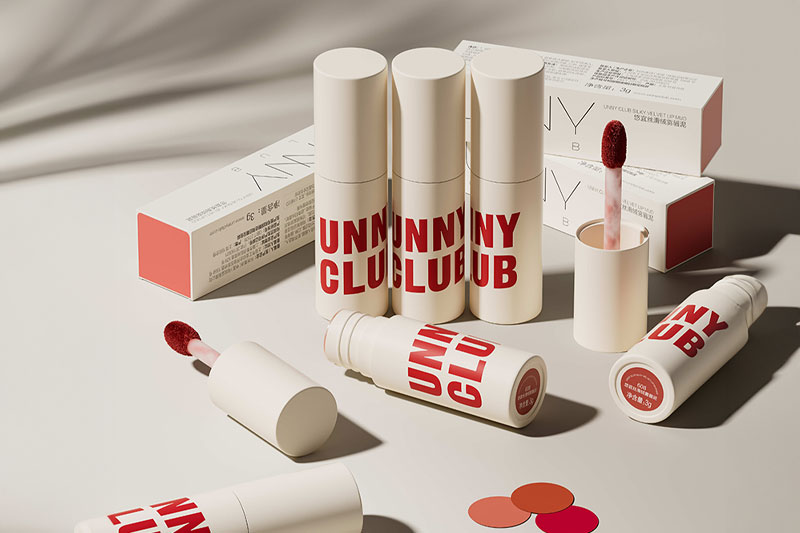 C4D工程-唇泥唇彩场景渲染工程产品场景工程唇彩C4D模型下载