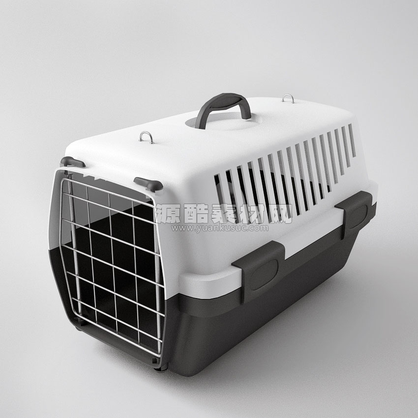 C4D模型-宠物航空箱模型宠物便捷箱C4D模型下载