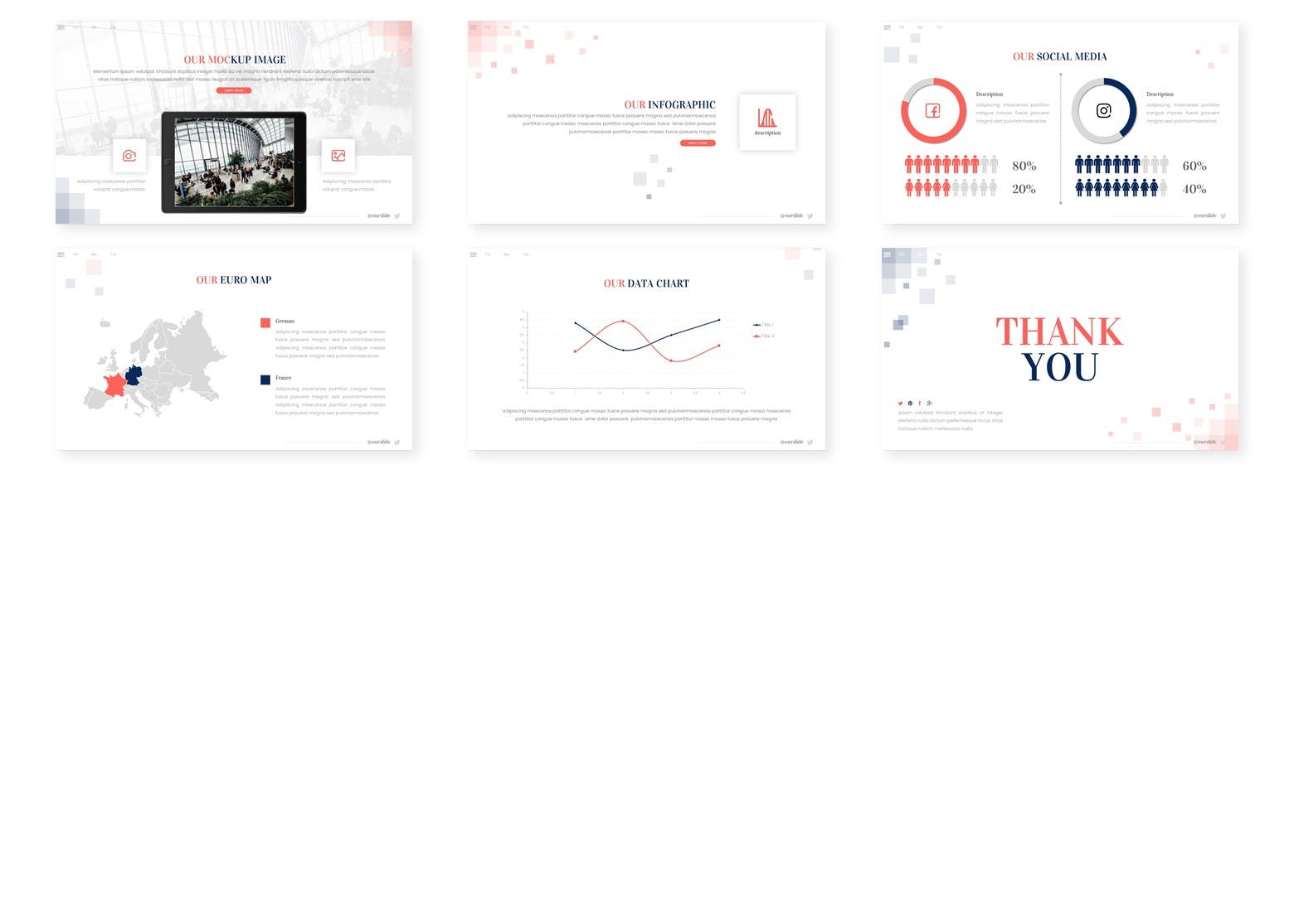 公司/企业介绍PPT幻灯片设计模板 Pible – Business Powerpoint Template