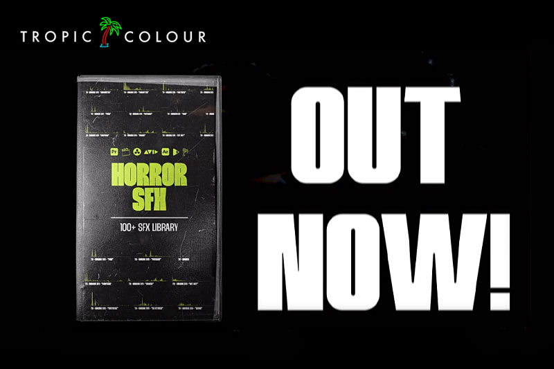 音效素材-112个恐怖电影氛围无损音效素材 Tropic Colour HORROR SFX