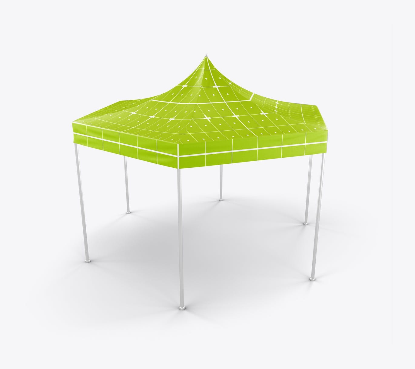 织物展示帐篷样机素材 Fabric Display Tent Mockup