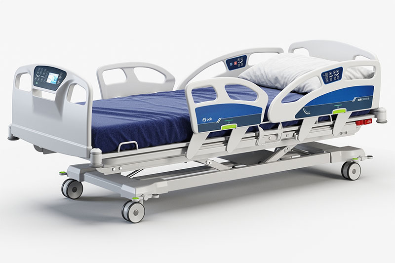 C4D模型-病床模型医疗床模型C4D模型下载