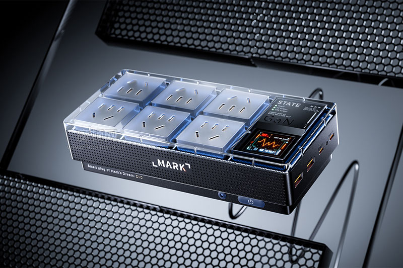 C4D工程-智能插座场景渲染工程3C产品渲染插座C4D模型下载