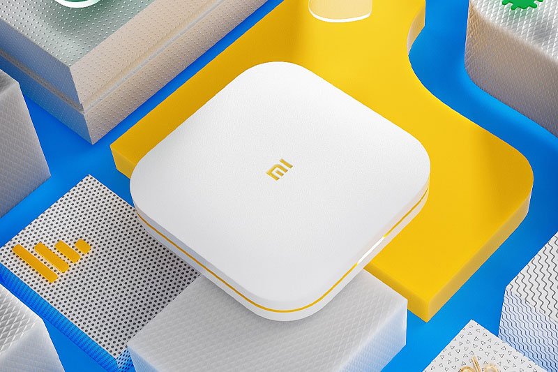 C4D工程-小米电视盒子渲染工程产品场景模型小米电视盒子C4D模型下载