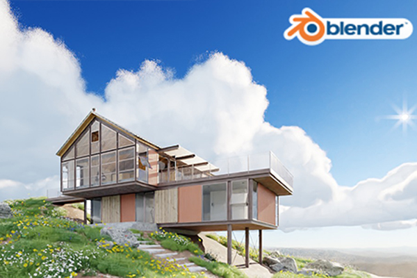 Blender插件-真实天空系统丁达尔光效果 Pure-Sky Pro v6.0.81 + 使用教程