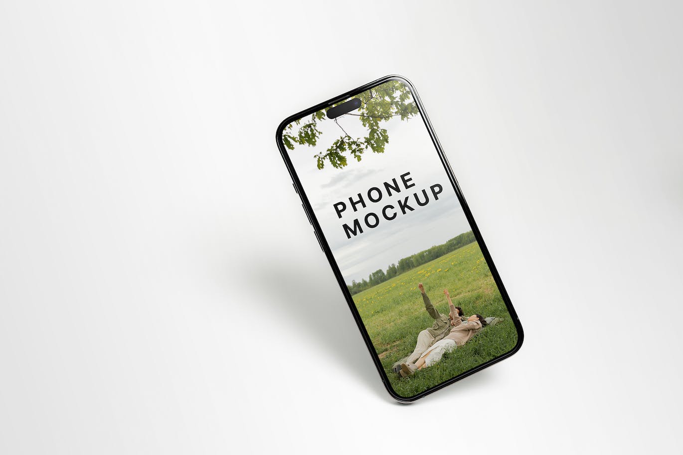 iPhone 14 Pro 设备屏幕样机素材 Device Screen iPhone 14 Pro Mockup Template