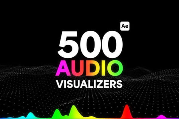 AE模板-500组创意音频可视化音乐播放器动画 Audio Visualizers Pack