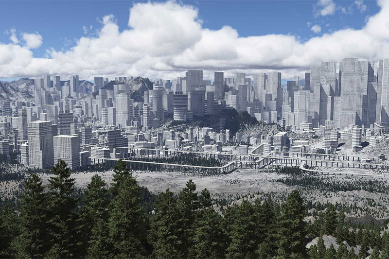 Blender插件-三维城市建筑地形场景生成工具 SceneCity v2.2.0