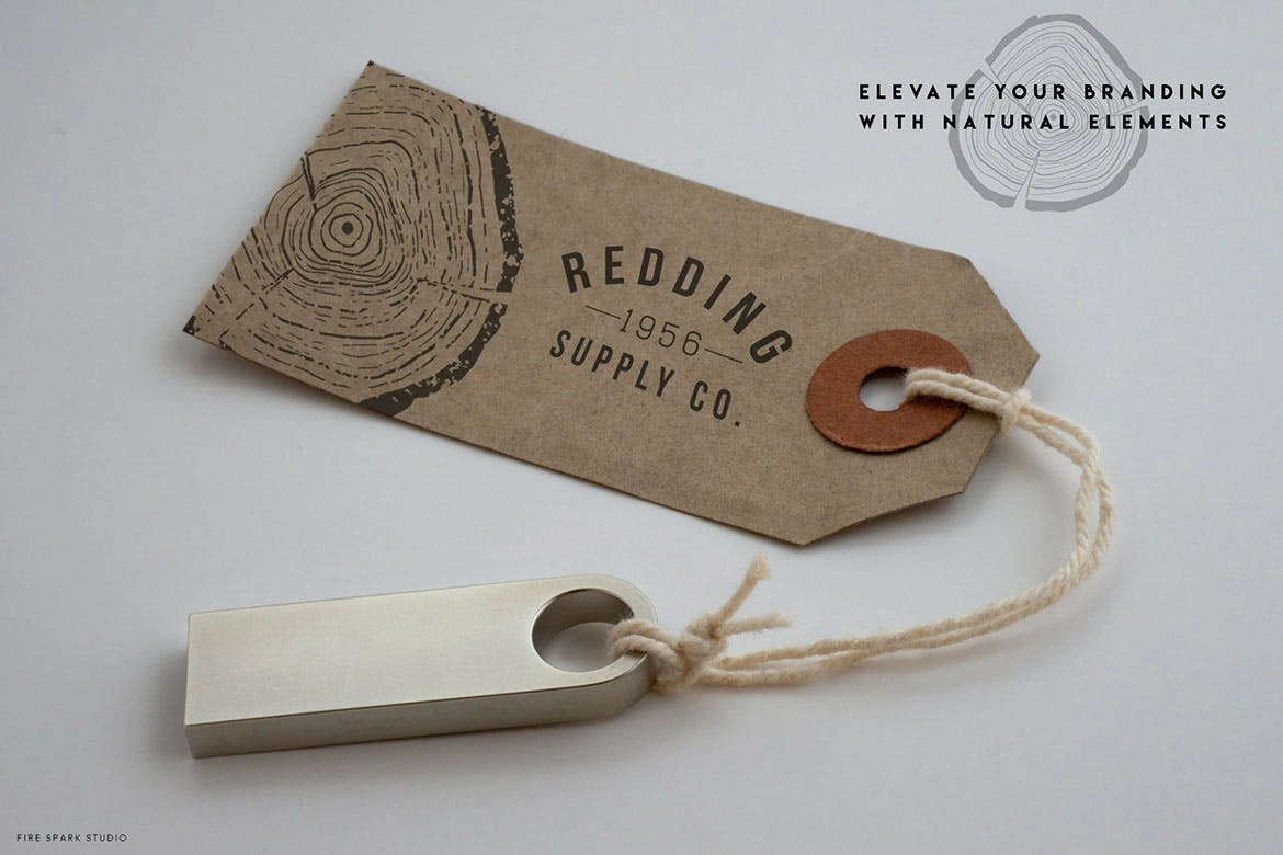 裂纹年轮树轮矢量插画素材 Timber Vector Tree Ring Illustrations