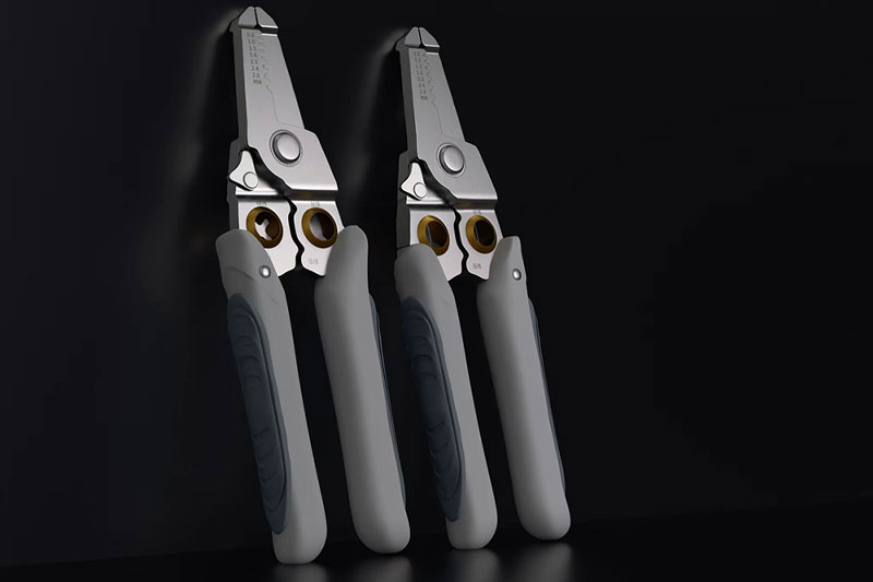 钳子模型五金工具C4D模型下载