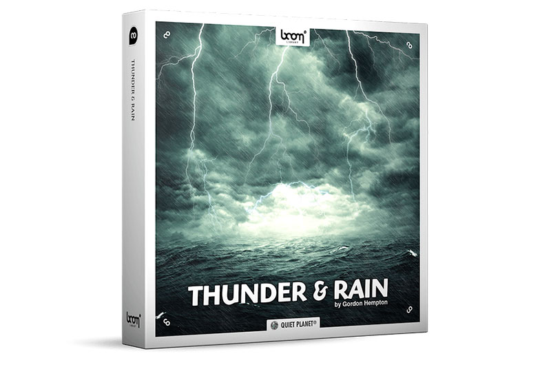 音效素材-66组自然打雷下雨声音素材 Boom Library Thunder and Rain