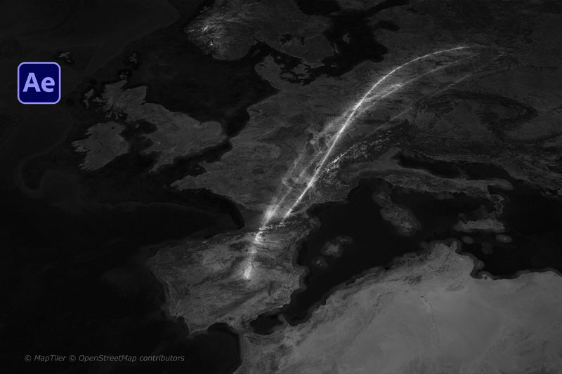 AE教程-使用GEOlayers脚本制作地图动画教程 Boone Loves Video – GEOlayers 3 MasterClass After Effects