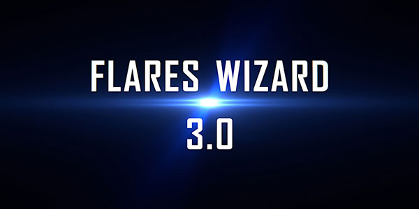 Blender镜头光晕耀斑辉光特效插件 Flares Wizard v3.1.1