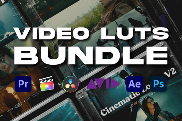 LUTs预设-50组电影大片质感调色滤镜预设 Cinegrams The Full LUT Bundle