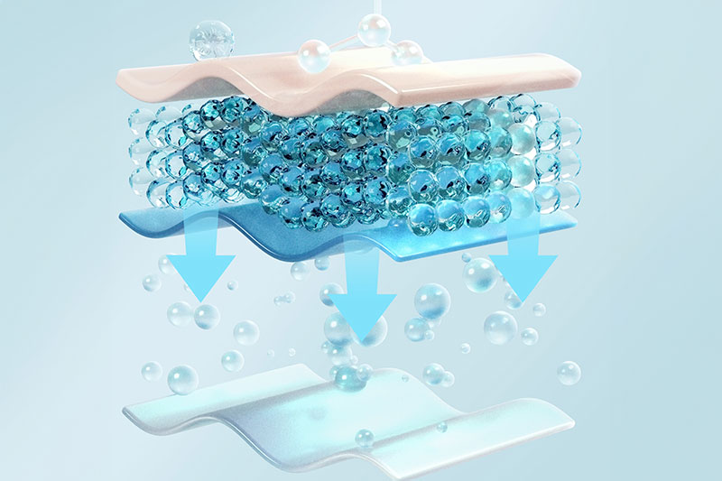 C4D工程-医美护肤美妆细胞分子场景渲染工程细胞分子C4D模型下载