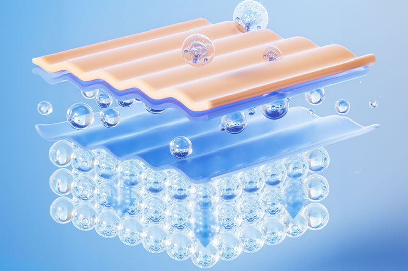 C4D工程-细胞分子泡泡电商场景渲染工程细胞泡泡C4D模型