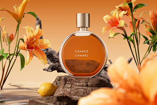 C4D工程-香水化妆品场景渲染工程产品场景模型香水C4D模型下载