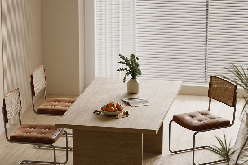 C4D工程-室内餐桌办公桌椅子场景渲染工程室内场景C4D模型下载