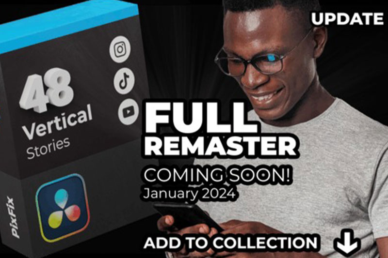 达芬奇模板-时尚图文竖屏排版社交媒体宣传动画模板 Instagram Stories (Upd.7)