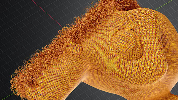 Blender预设-毛衣毛线编织动画资产预设 Geometry Nodes – Fabric + 使用教程