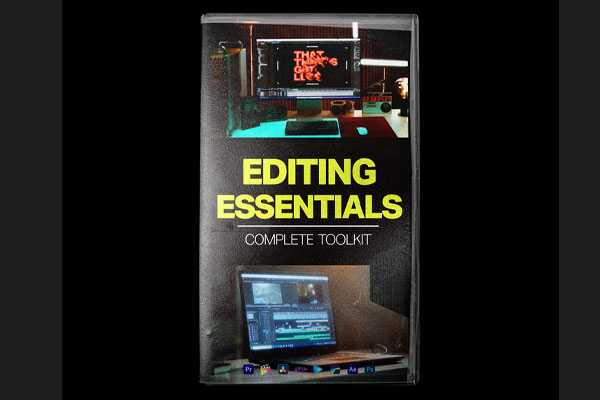 100组创意电影胶片颗粒视频图形文字标题模板LUT调色预设合集包 Tropic Colour EDITING ESSENTIALS