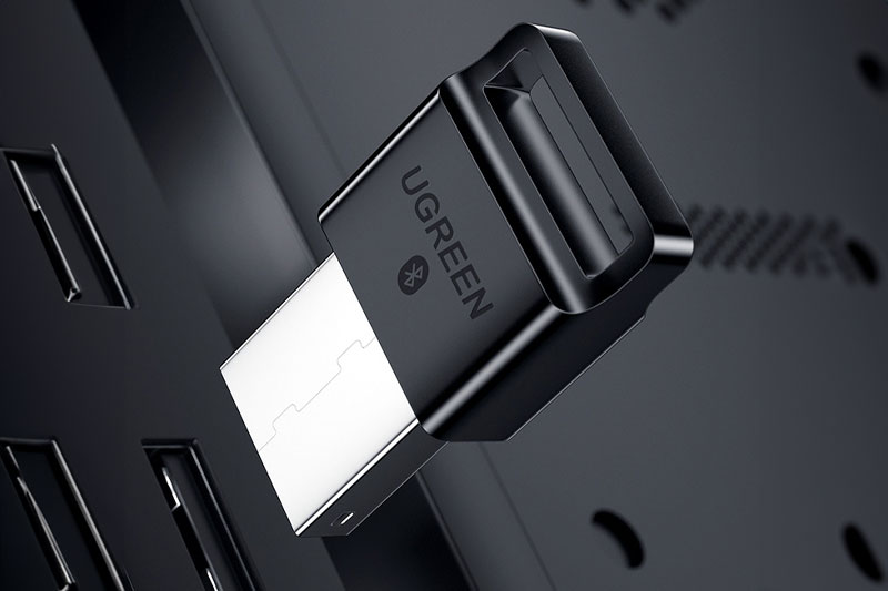 C4D工程-绿联蓝牙接收器场景渲染工程产品场景模型蓝牙接收器C4D模型下载