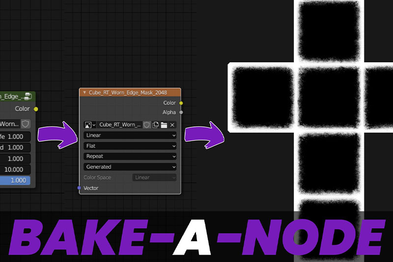 Blender插件-烘焙任何着色器节点到图像纹理工具 Bake-A-Node v3.0