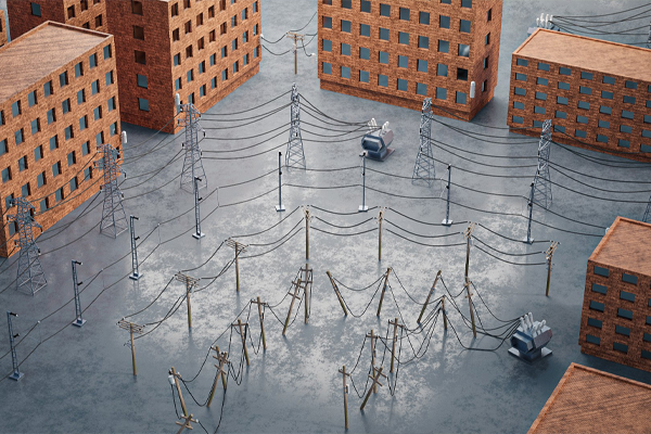 Blender预设-高压电电线杆模型生成器 Electric Line Generator