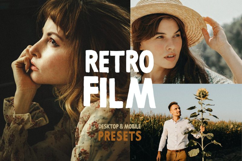 复古胶片感LR滤镜预设 Retro Film Lightroom Presets