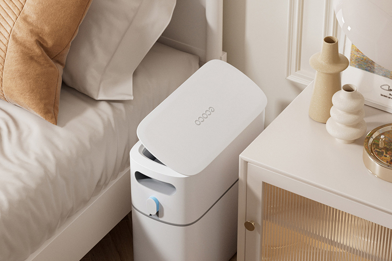 C4D工程-卧室垃圾桶场景渲染工程室内场景模型垃圾桶C4D模型下载