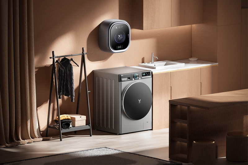 C4D工程-洗衣机室内场景渲染工程洗衣机模型室内场景C4D模型下载