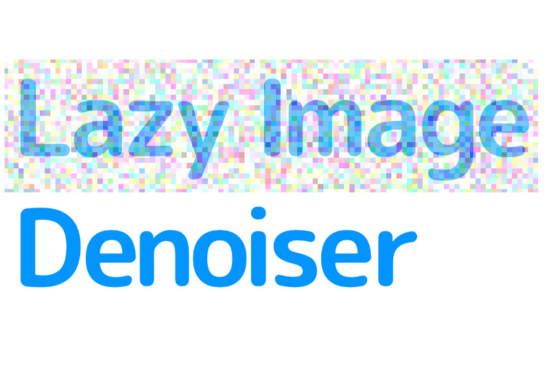 Blender插件-图片图像批量降噪插件 Lazy Image Denoiser v1.0.1