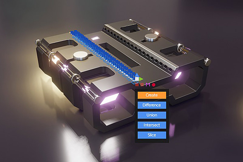 Blender插件-硬表面建模辅助小功能 Jmesh Tools V4.0.0.1 + 使用教程