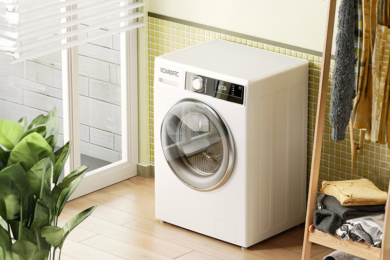 C4D工程-室内洗衣机场景渲染工程洗衣机模型室内场景C4D模型