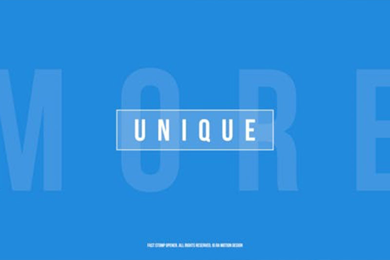 FCPX插件-时尚动感图文快闪开场模板 Stomp Opener