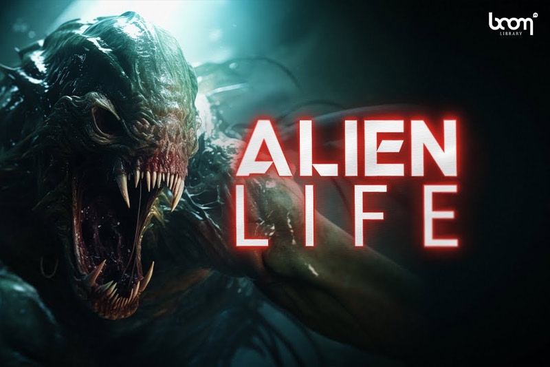 音效素材-4700多种外星生物动物呼吸咆哮吼叫音效素材 Boom Library – Alien Life