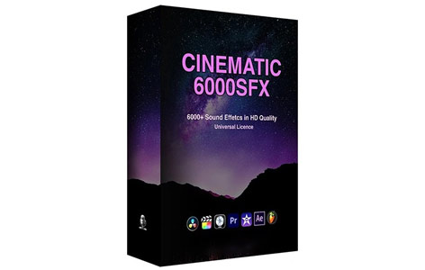 音效素材-6000个高质量多类型电影氛围无损音效素材 Cinematic SFX Ultimate Bundle Pack