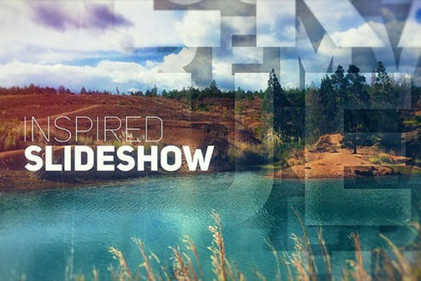 AE模板-优雅宣传片视差效果幻灯片动画 Inspired Slideshow