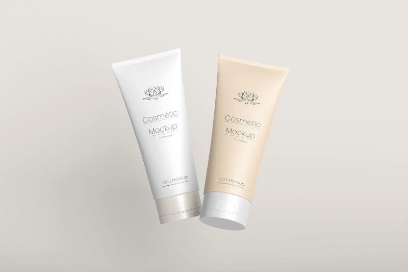 护肤品化妆品PSD样机素材 Cosmetic prototype
