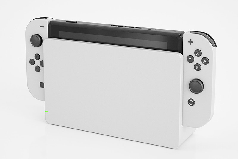 Switch游戏机模型电子产品3D模型