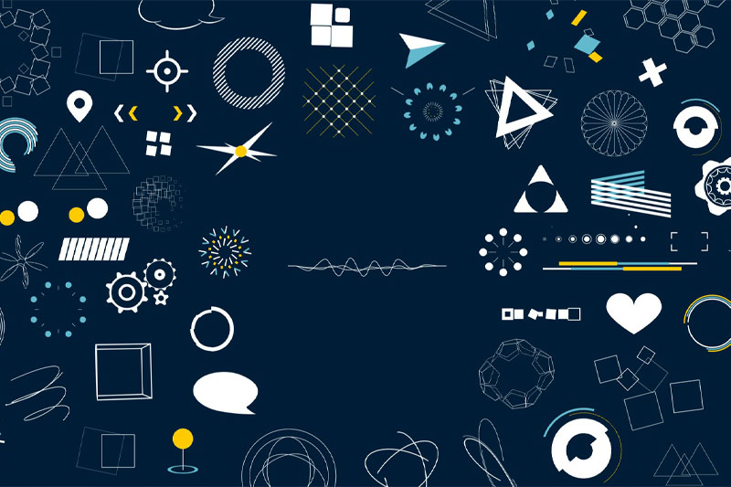 FCPX插件-150种二维卡通MG动态图形动画元素 MotionVFX mForm