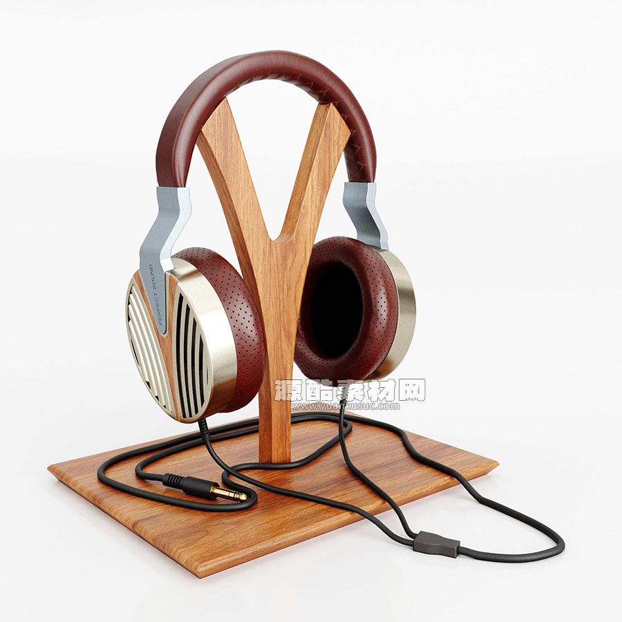 头戴式耳机模型电子产品3D模型下载