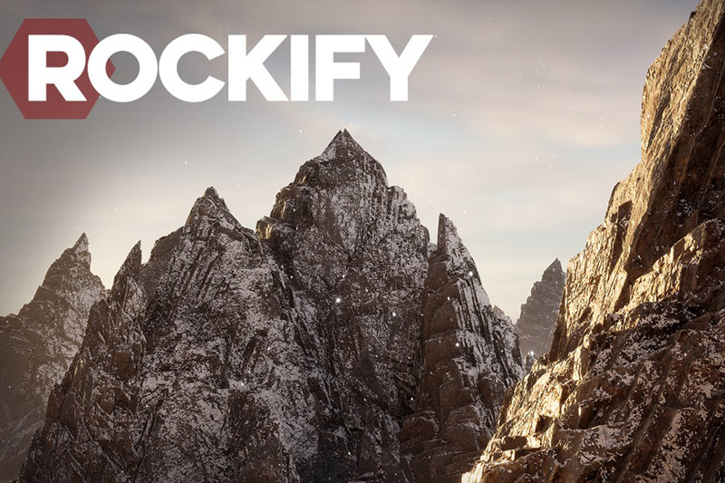 Blender插件-一键生成石头岩石模型工具 Rockify v1.3.0 + 使用教程