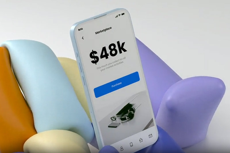 AE模板-手机应用界面展示样机动画模版 (AEP)