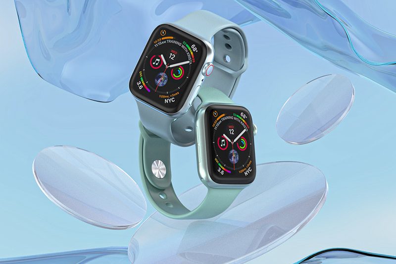 C4D工程-Apple Watch 苹果手表场景渲染工程苹果手表C4D模型