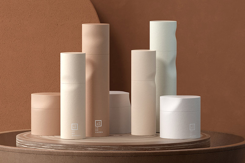 C4D工程-三草两目护肤品产品渲染工程产品场景工程护肤品模型